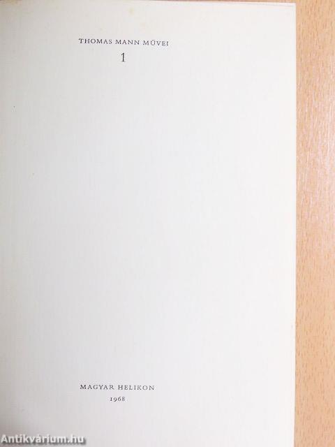 Thomas Mann művei I-XII.