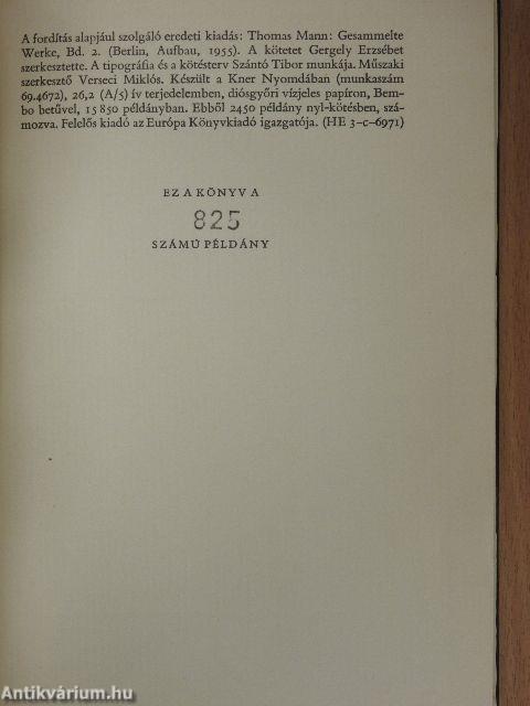 Thomas Mann művei I-XII.
