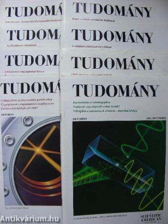 Tudomány 1992. (nem teljes évfolyam)