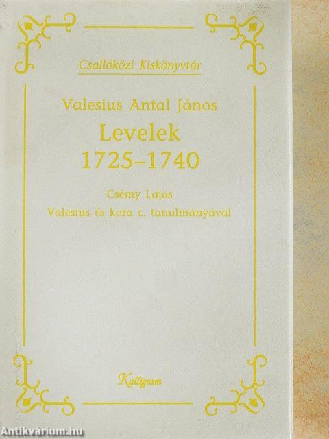 Levelek 1725-1740