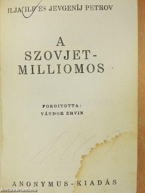 A szovjetmilliomos