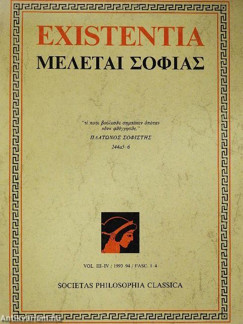 Existentia 1993-94/1-4.
