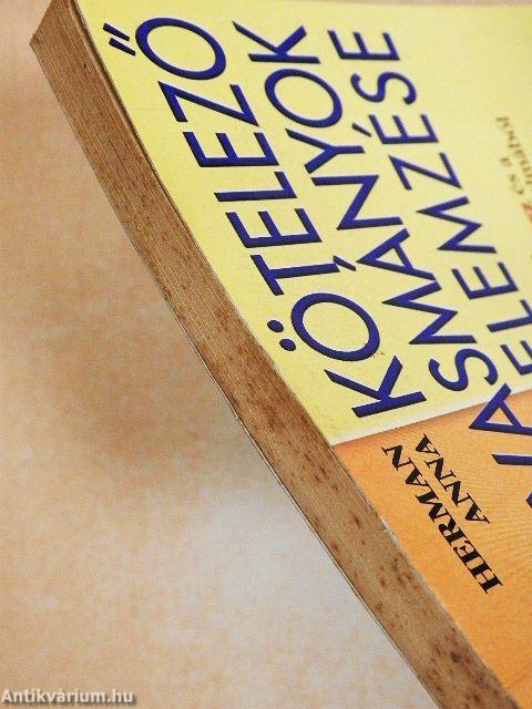 Kötelező olvasmányok elemzése 1.