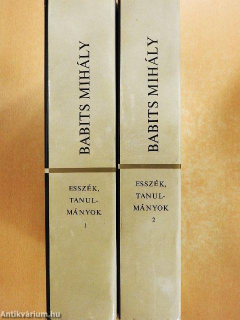 Esszék, tanulmányok 1-2.