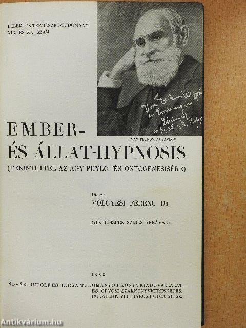 Ember- és állat-hypnosis