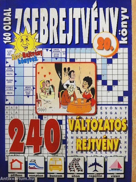 Zsebrejtvény könyv 20.