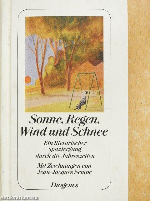 Sonne, Regen, Wind und Schnee