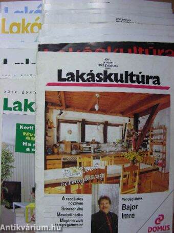 Lakáskultúra 1979-2008. (vegyes számok, 16 db)