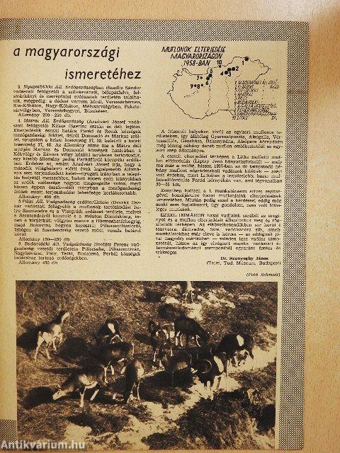 Magyar Vadász 1958. augusztus