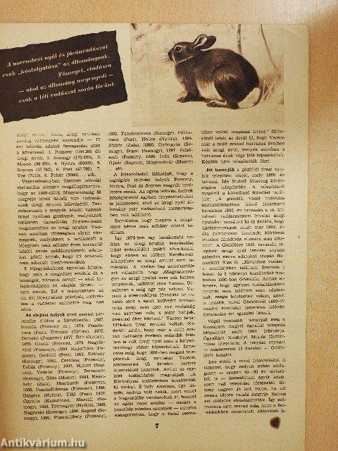 Magyar Vadász 1958. november