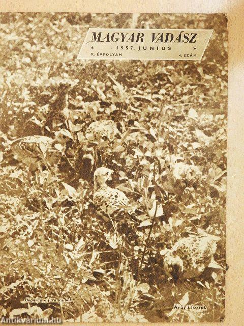 Magyar Vadász 1957. június