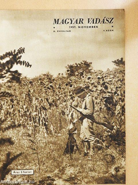 Magyar Vadász 1957. november