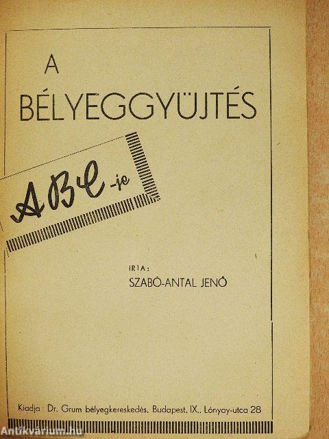 A bélyeggyüjtés ABC-je