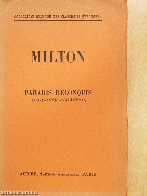 Le Paradis reconquis