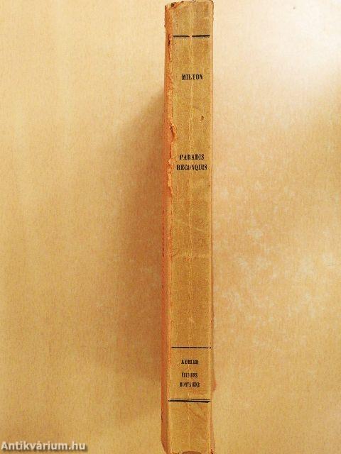 Le Paradis reconquis