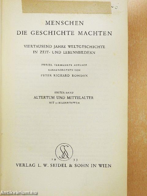 Menschen die Geschichte machten 1.