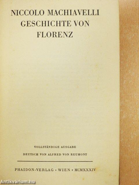 Geschichte von Florenz