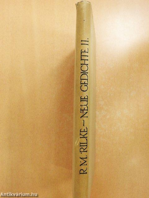 Der neuen Gedichte Anderer Teil