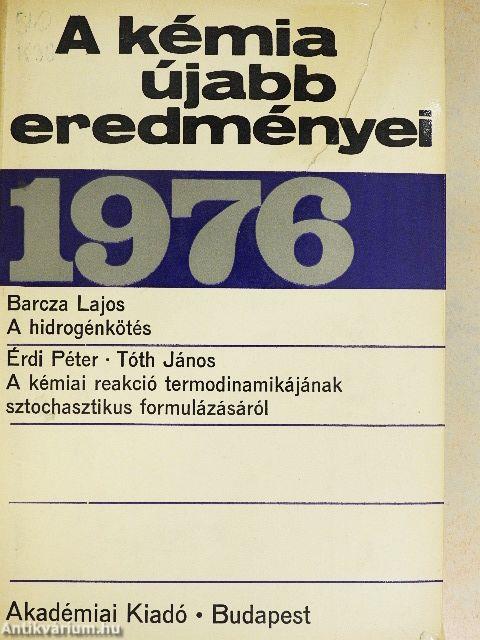 A kémia újabb eredményei 31.