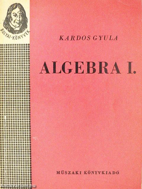 Algebra I.