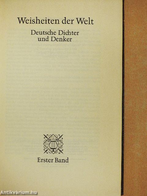 Weisheiten der Welt I-IV.