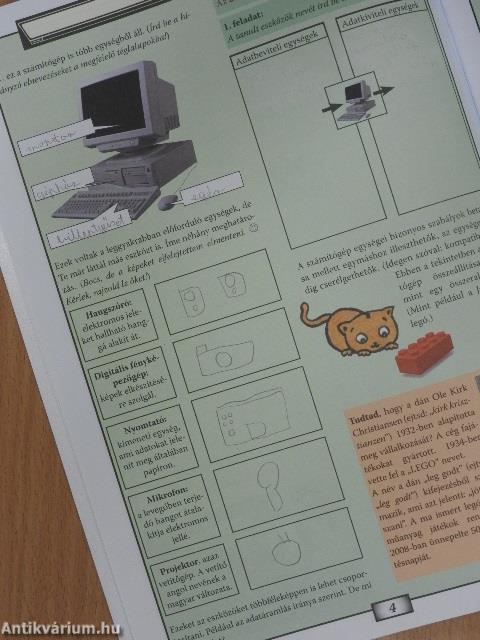 Informatika munkatankönyv a 4. évfolyam részére