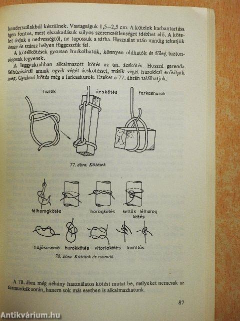 Ácsmunkák és állványozó munkák