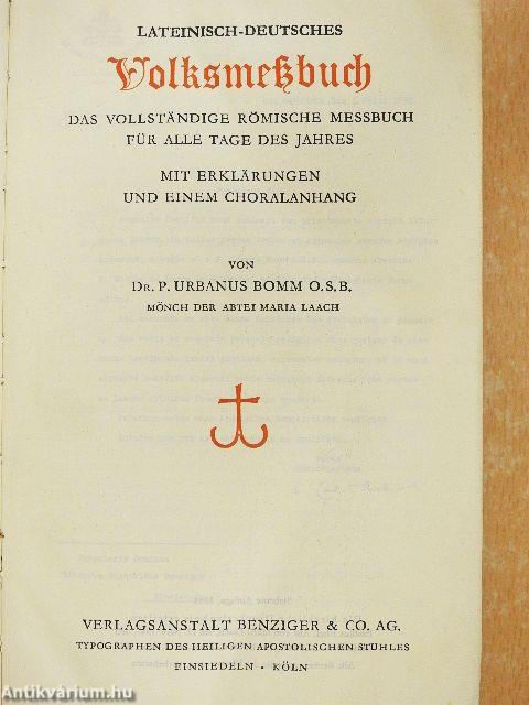 Lateinisch-Deutsches Volksmeßbuch
