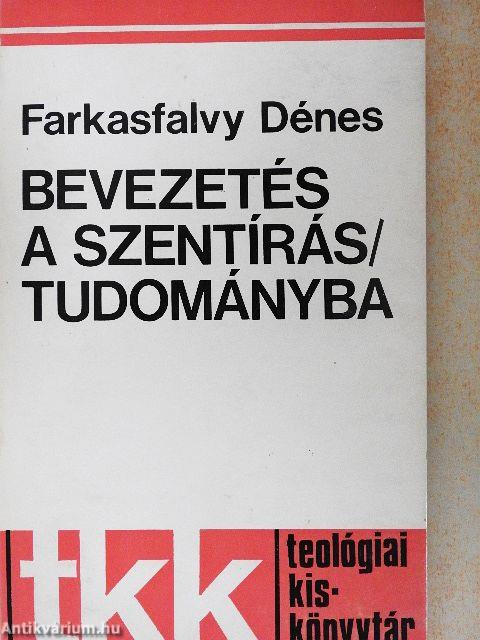 Bevezetés a szentírástudományba