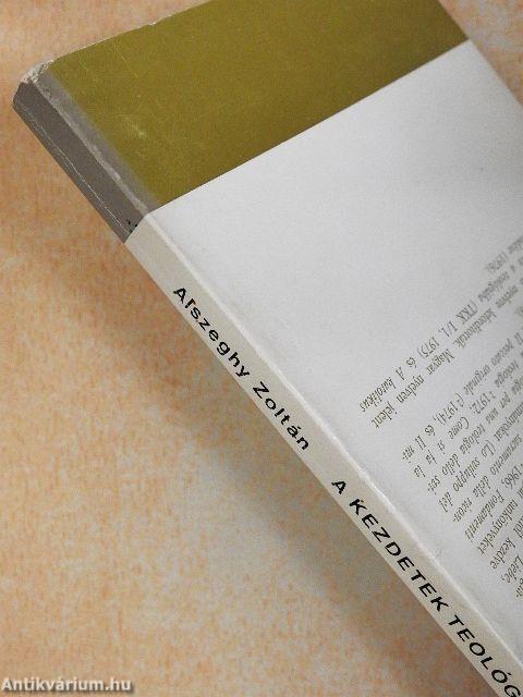 A kezdetek teológiája