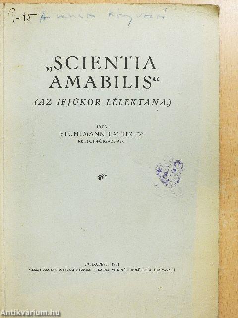 "Scientia Amabilis" I-IV.