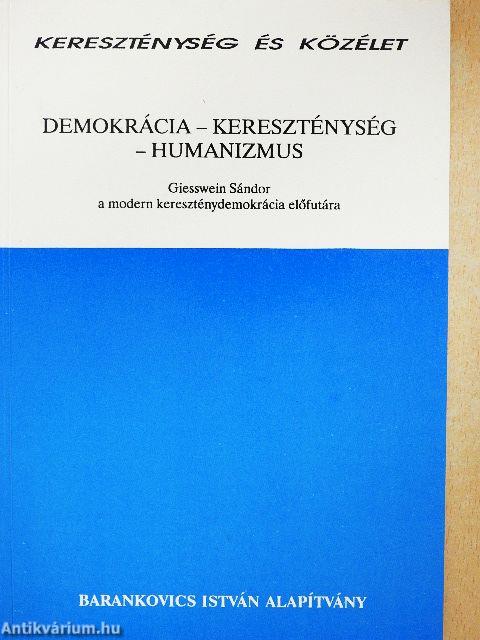 Demokrácia-Kereszténység-Humanizmus