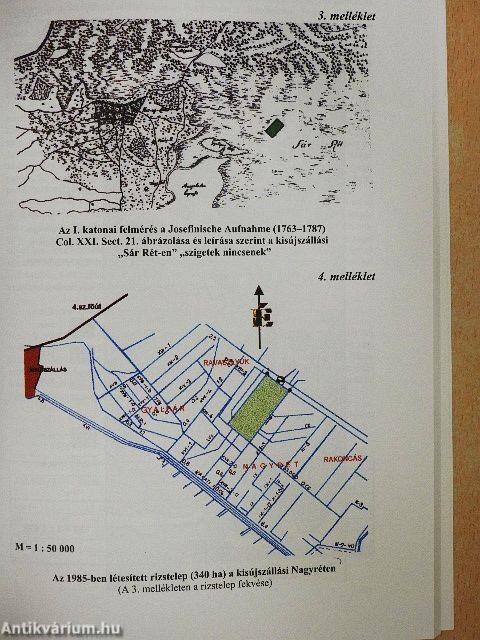 Pótfüzet Az Alföld történeti földrajza c. konferenciakötethez