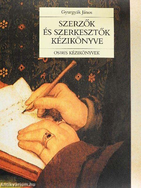 Szerzők és szerkesztők kézikönyve