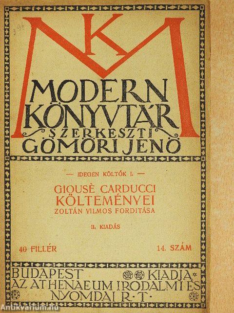 Giousé Carducci költeményei