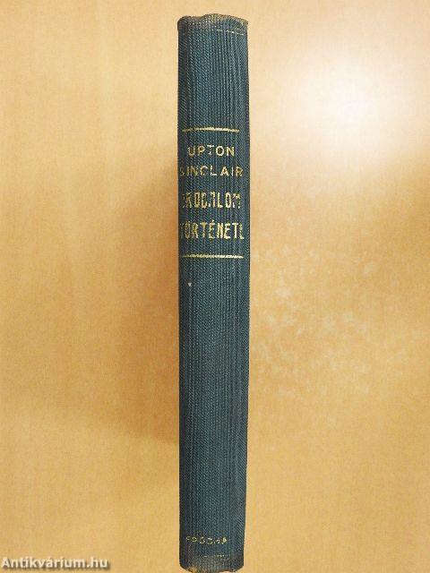 Upton Sinclair irodalomtörténete