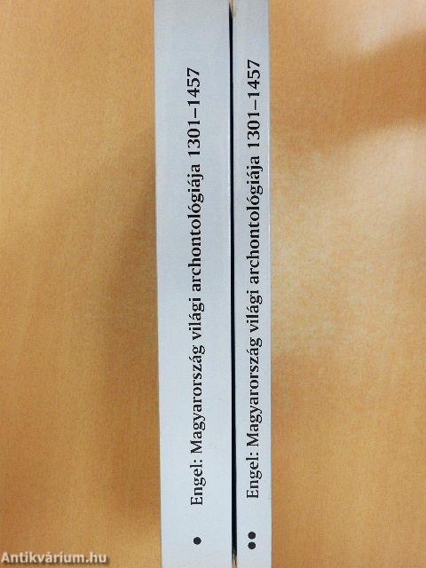 Magyarország világi archontológiája 1301-1457 I-II.