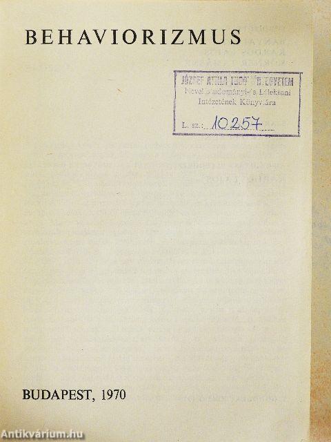 Behaviorizmus