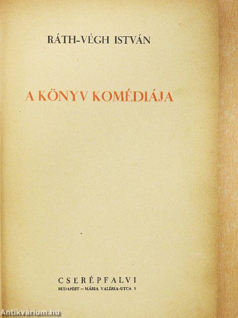 A könyv komédiája
