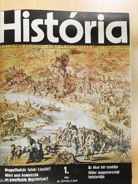 História 1981/1-4./1982/1-6.