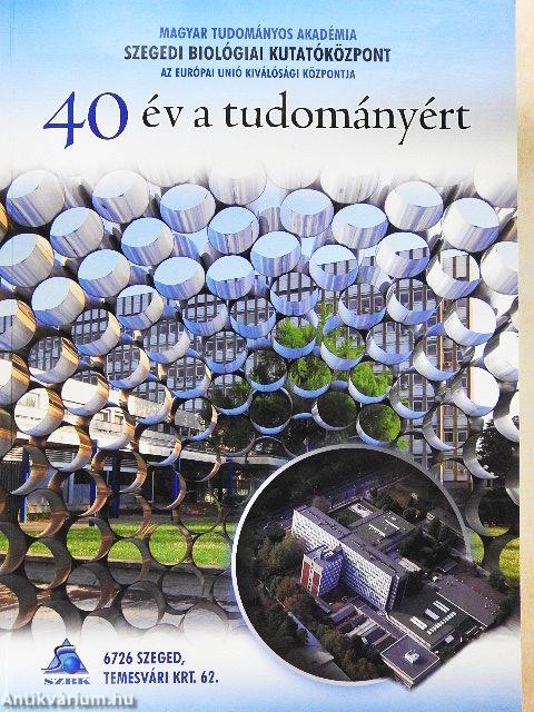 40 év a tudományért