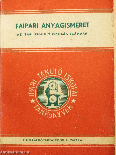 Faipari anyagismeret