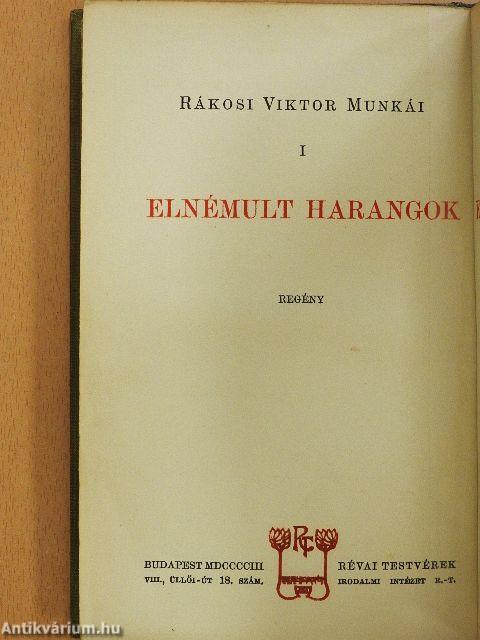 Elnémult harangok