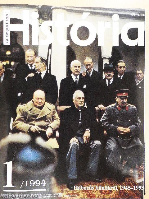 História 1994/1-10.