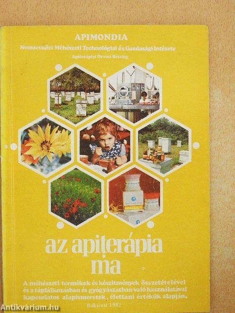 Az apiterápia ma