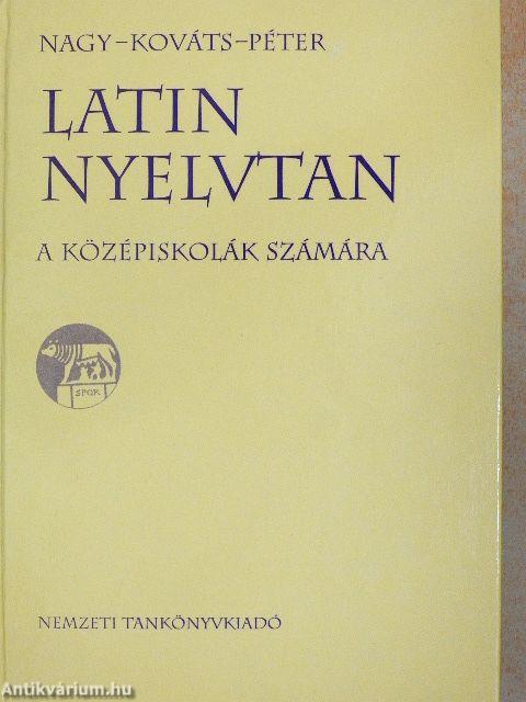 Latin nyelvtan