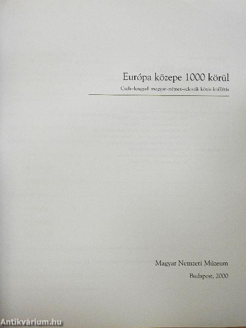 Európa közepe 1000 körül