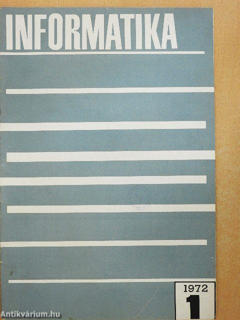 Informatika 1972. március
