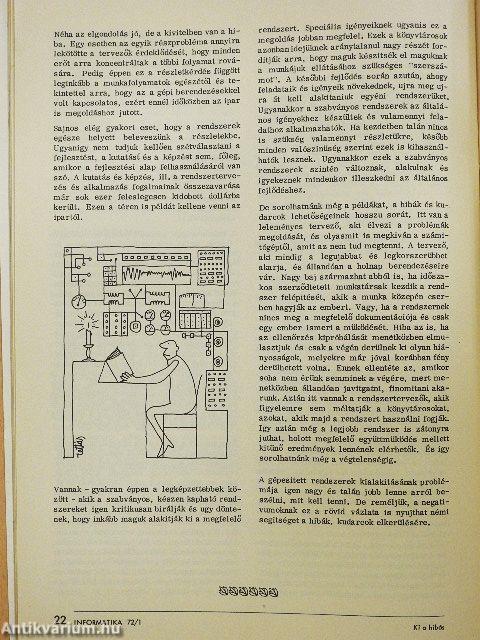 Informatika 1972. március