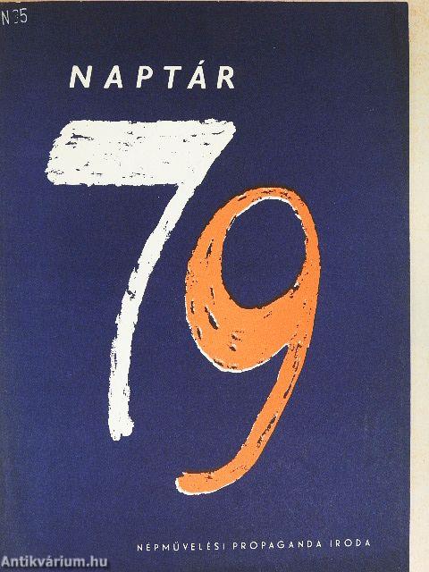 Naptár 1979.